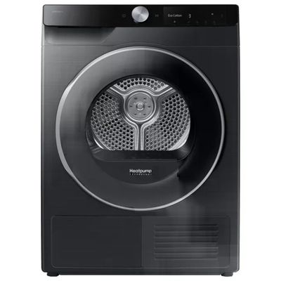 Samsung Series 6 DV90DG6845LB Asciugatrice a Pompa di Calore 9 kg, Classe A, Wi-Fi, Nera Samsung Series 6 DV90DG6845LB Asciugatrice a Pompa di Calore 9 kg, Classe A, Wi-Fi, Nera