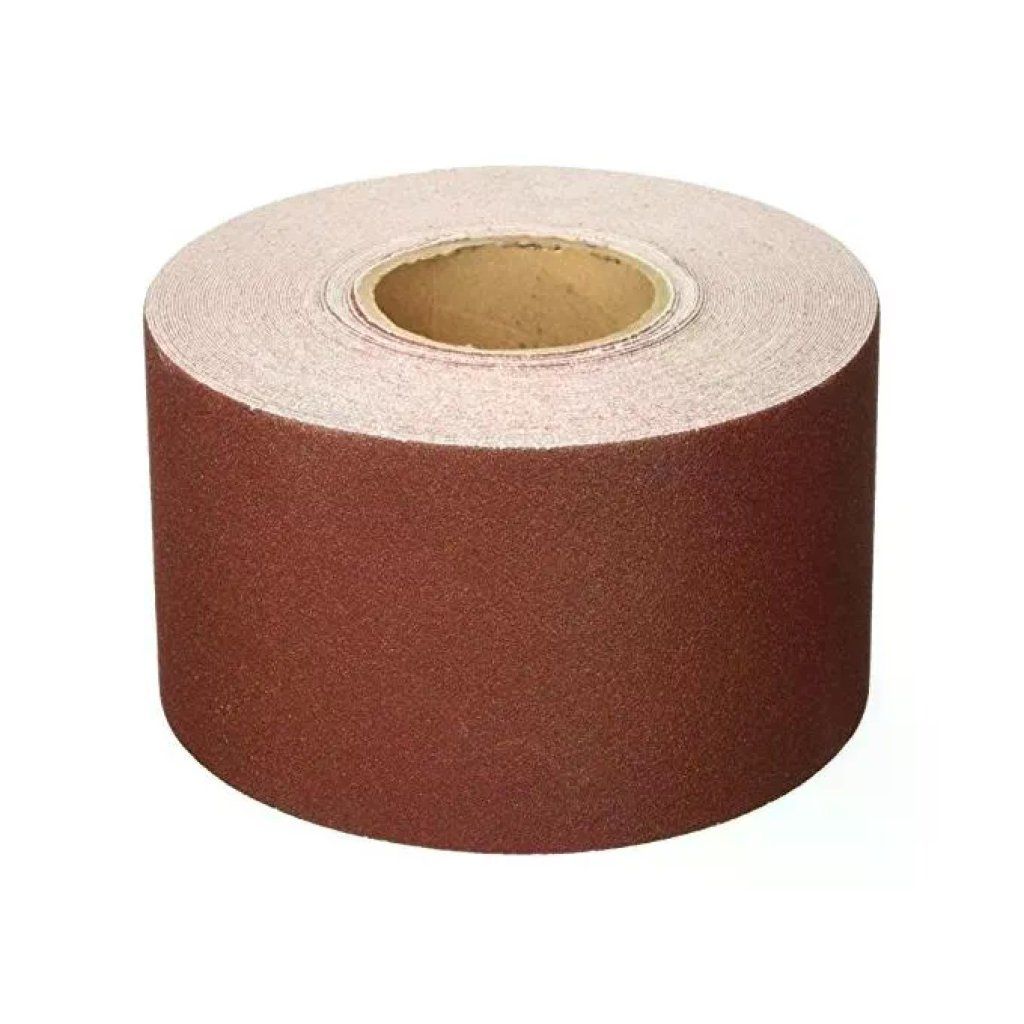 VIGOR-BLINKY Vigor 3181508 Carta Abrasiva Velcrata 115 mm 25 mt Grana 80 Ossido di Alluminio per Legno e Metalli