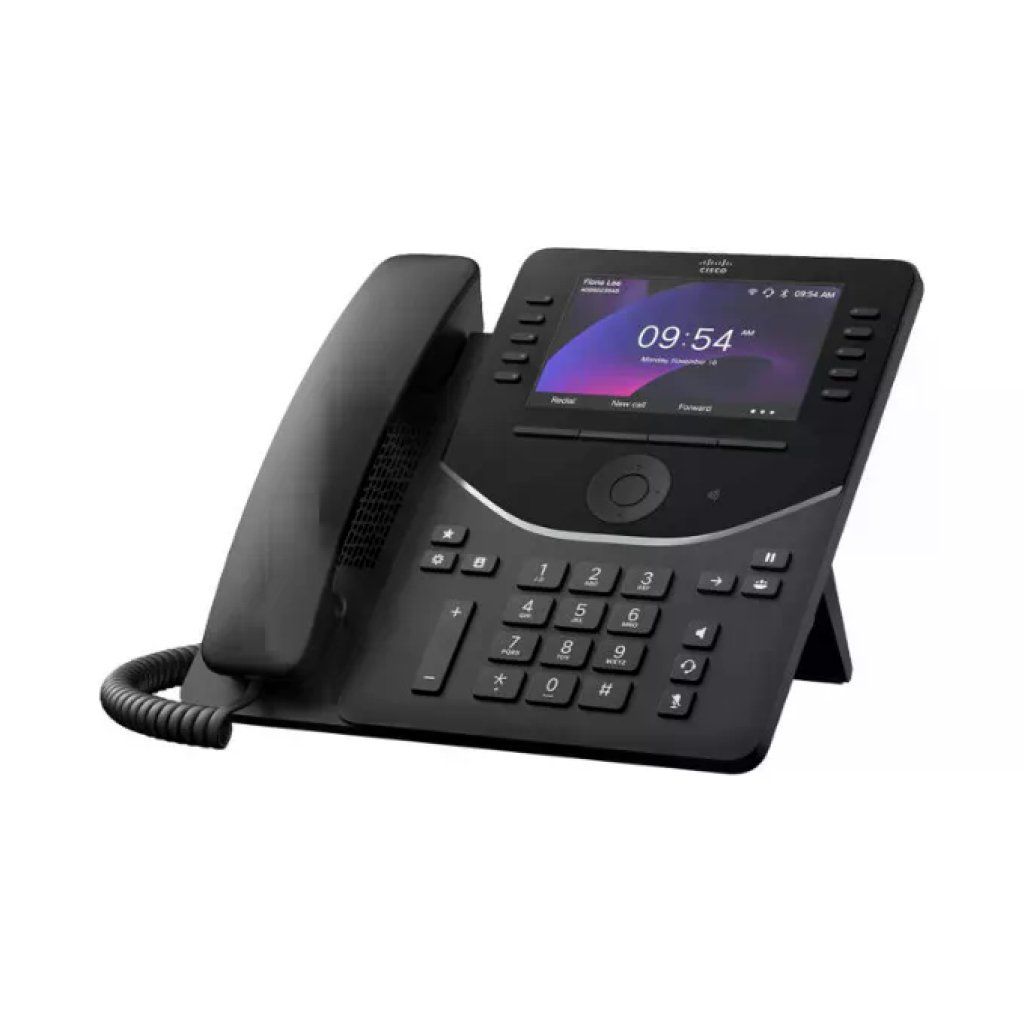 Cisco DP-9861-K9= Telefono IP 9861 10 Linee LCD Wi-Fi Nero Carbonio Cisco DP-9861-K9= Telefono IP 9861 10 Linee LCD Wi-Fi Nero Carbonio
