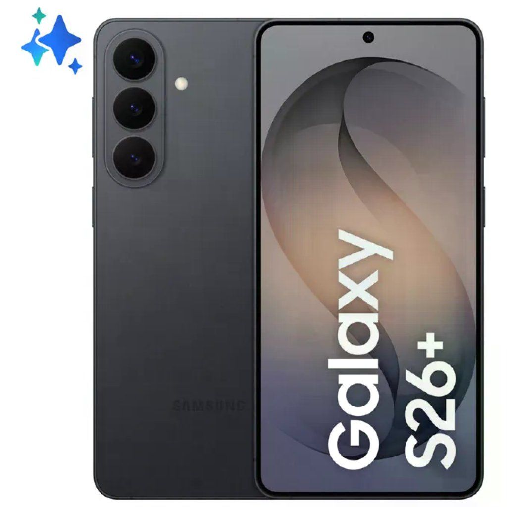 Samsung SM-S947BZKGEUE Galaxy S26+ 5G 512GB Nero Smartphone AI Fotocamera 50MP