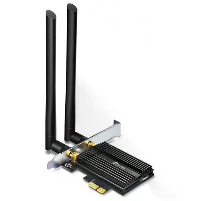 TP-Link ARCHER TX50E Scheda di Rete PCIe Wi-Fi 6 AX3000 Dual-band 2402 Mbit-s Bluetooth 5.0 colore Nero