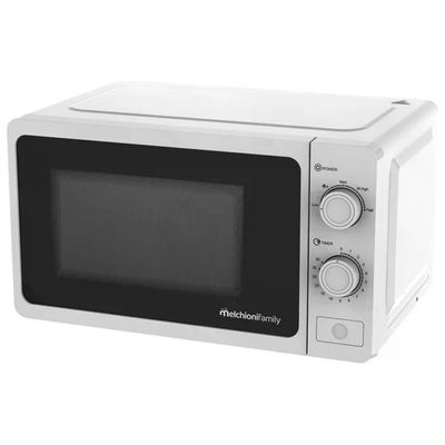 MELCHIONI FAMILY Melchioni ONDA Forno a Microonde con Grill 20 L 800 W Timer 35 min Controllo Manuale colore Bianco MELCHIONI FAMILY Melchioni ONDA Forno a Microonde con Grill 20 L 800 W Timer 35 min Controllo Manuale colore Bianco