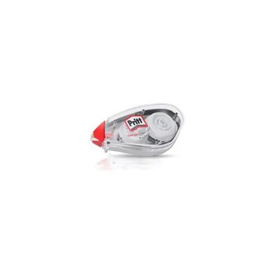 Pritt 2120608 Compact Flex Roller Correttore a nastro 6 mm x 10 m con correzione bidirezionale e punta