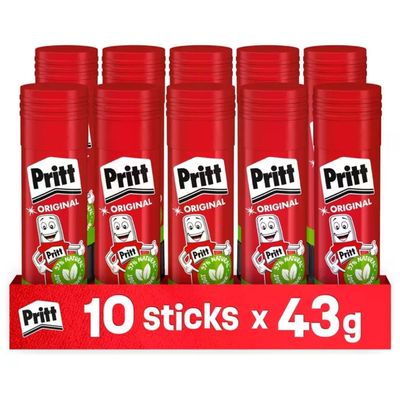 Pritt 199990 Stick Colla Stick 43 g Formula Senza Solventi Carta Cartoncino Foto colore Bianco Pritt 199990 Stick Colla Stick 43 g Formula Senza Solventi Carta Cartoncino Foto colore Bianco