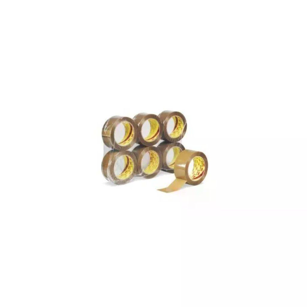 3M Scotch 371 Nastro da Imballo PPL Hot Melt Cf 6 50 mm x 66 m colore Trasparente
