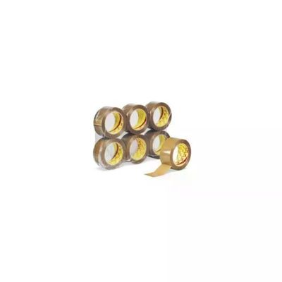 3M Scotch 371 Nastro da Imballo PPL Hot Melt Cf 6 50 mm x 66 m colore Trasparente