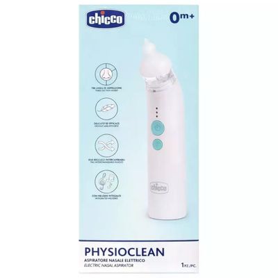 Chicco PhysioClean Aspiratore Nasale Elettrico 0m+ Chicco PhysioClean Aspiratore Nasale Elettrico 0m+