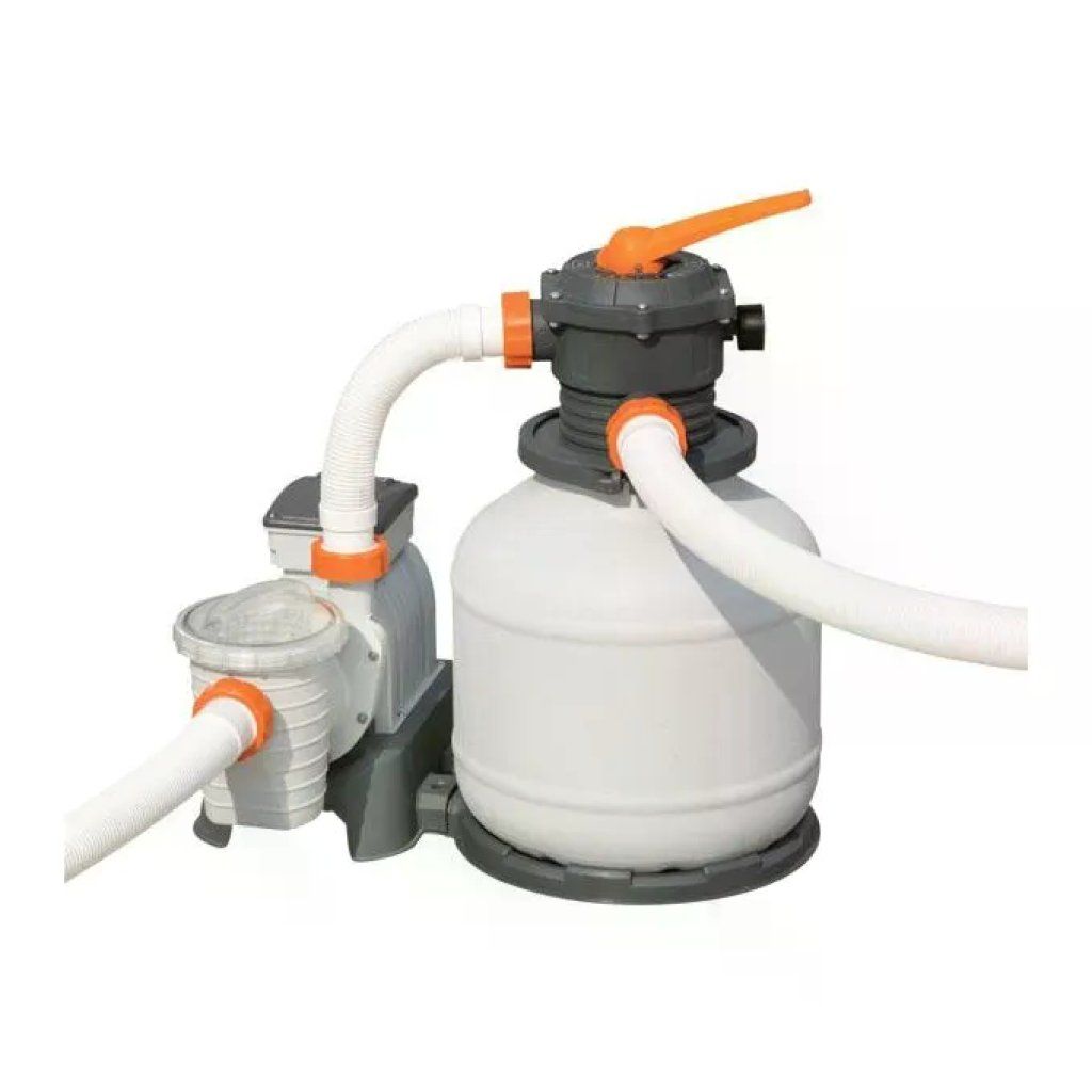 Bestway Flowclear 58499 Pompa Filtro a Sabbia 8.327 L/h con Timer Bestway Flowclear 58499 Pompa Filtro a Sabbia 8.327 L/h con Timer
