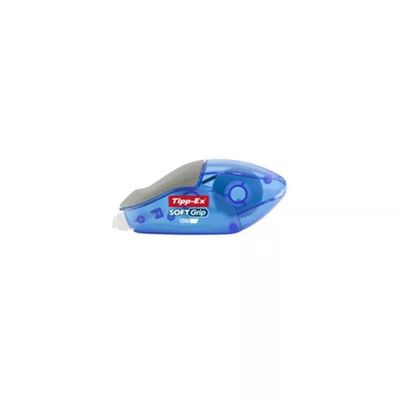 BIC 895933 Soft Grip Correttore a Nastro Lunghezza 10 m Larghezza 4.2 mm colore Blu