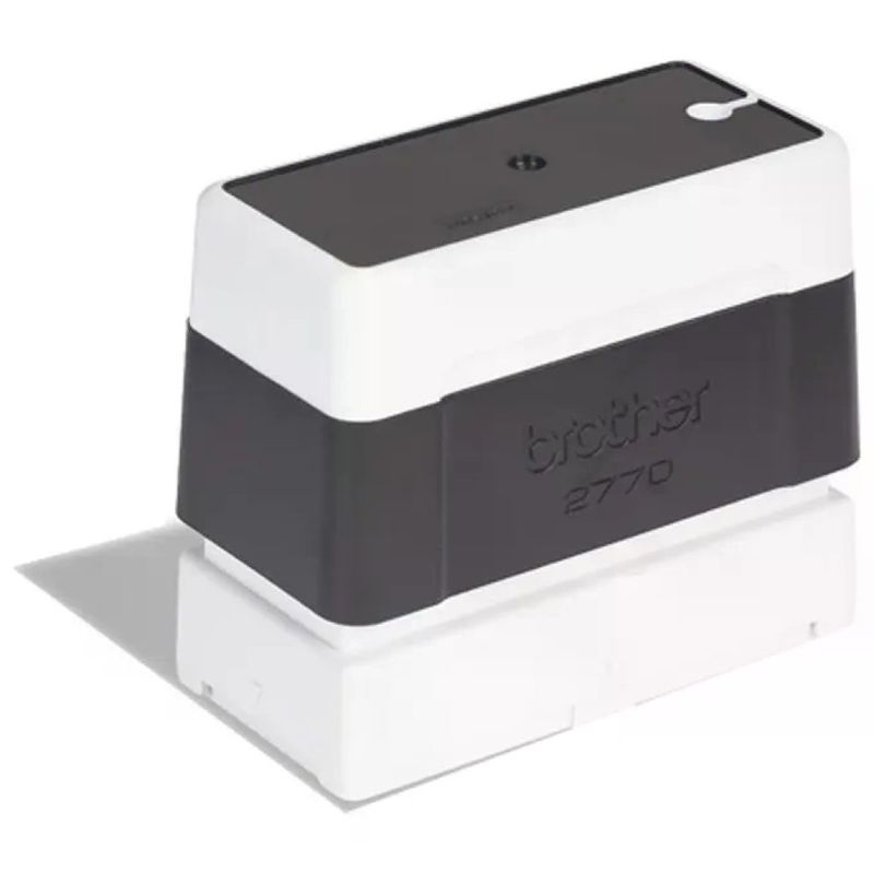 Brother PR2770B6P Timbro Autoinchiostrante Personalizzabile 27x70 mm 6 Pezzi Colore Nero