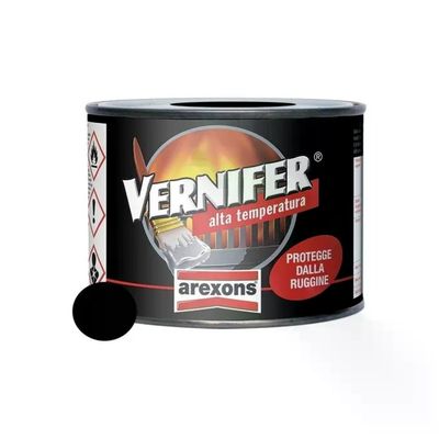Arexons Vernifer Smalto Alta Temperatura Nero Satinato 500 ml Arexons Vernifer Smalto Alta Temperatura Nero Satinato 500 ml