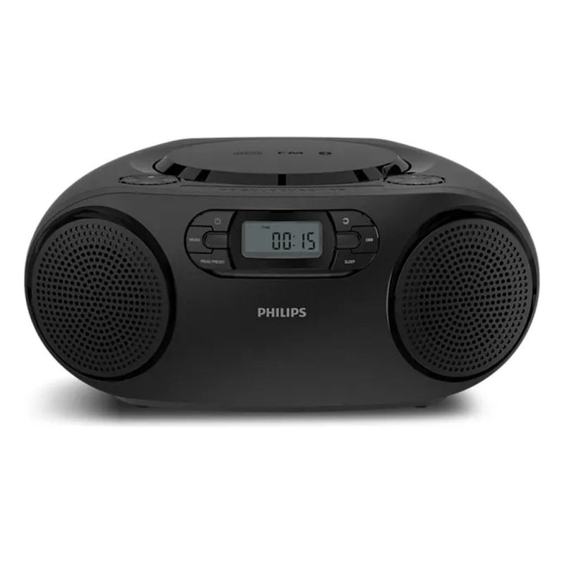 Philips TAZ2000B-10 Lettore CD portatile con Bluetooth e Radio FM Potenza 3 W Colore Nero Philips TAZ2000B-10 Lettore CD portatile con Bluetooth e Radio FM Potenza 3 W Colore Nero