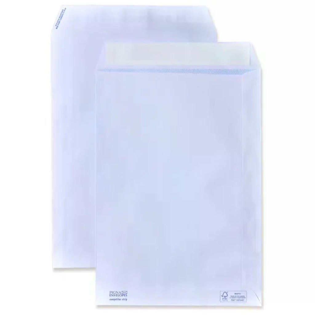 Pigna 002948133 Competitor Busta a Sacco Carta 80 g-m² 23x33 cm Confezione 500 pz colore Bianco Pigna 002948133 Competitor Busta a Sacco Carta 80 g-m² 23x33 cm Confezione 500 pz colore Bianco