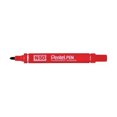 Pentel Cf12 marcatori N50 Punta Tonda Rosso
