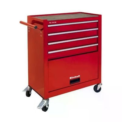 Einhell TC-TW 100 Carrello da Officina, 4 Cassetti, Portata 75 kg