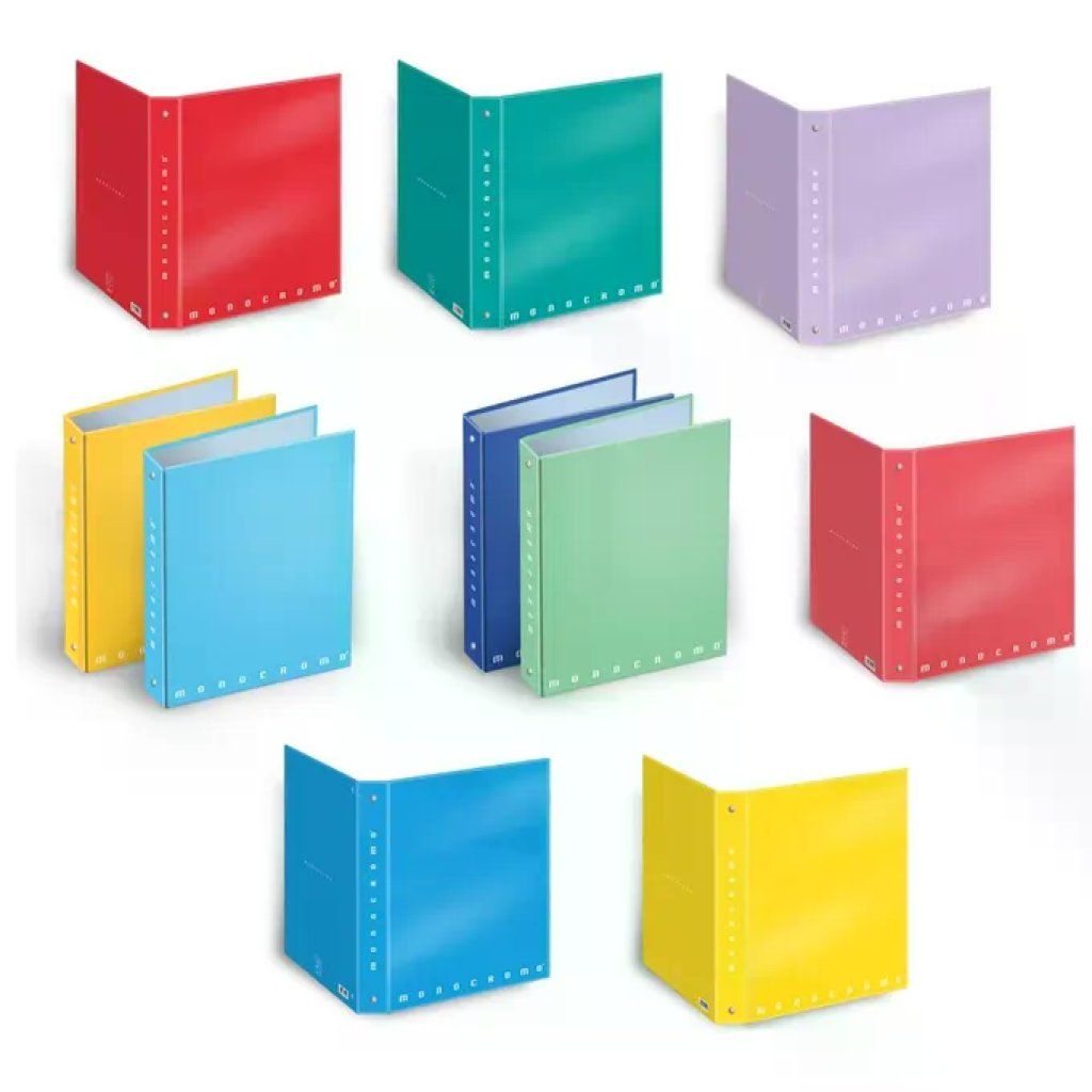 Pigna Cf5 Quaderno Mono Splitcromo A4 4 Anel Pigna Cf5 Quaderno Mono Splitcromo A4 4 Anel