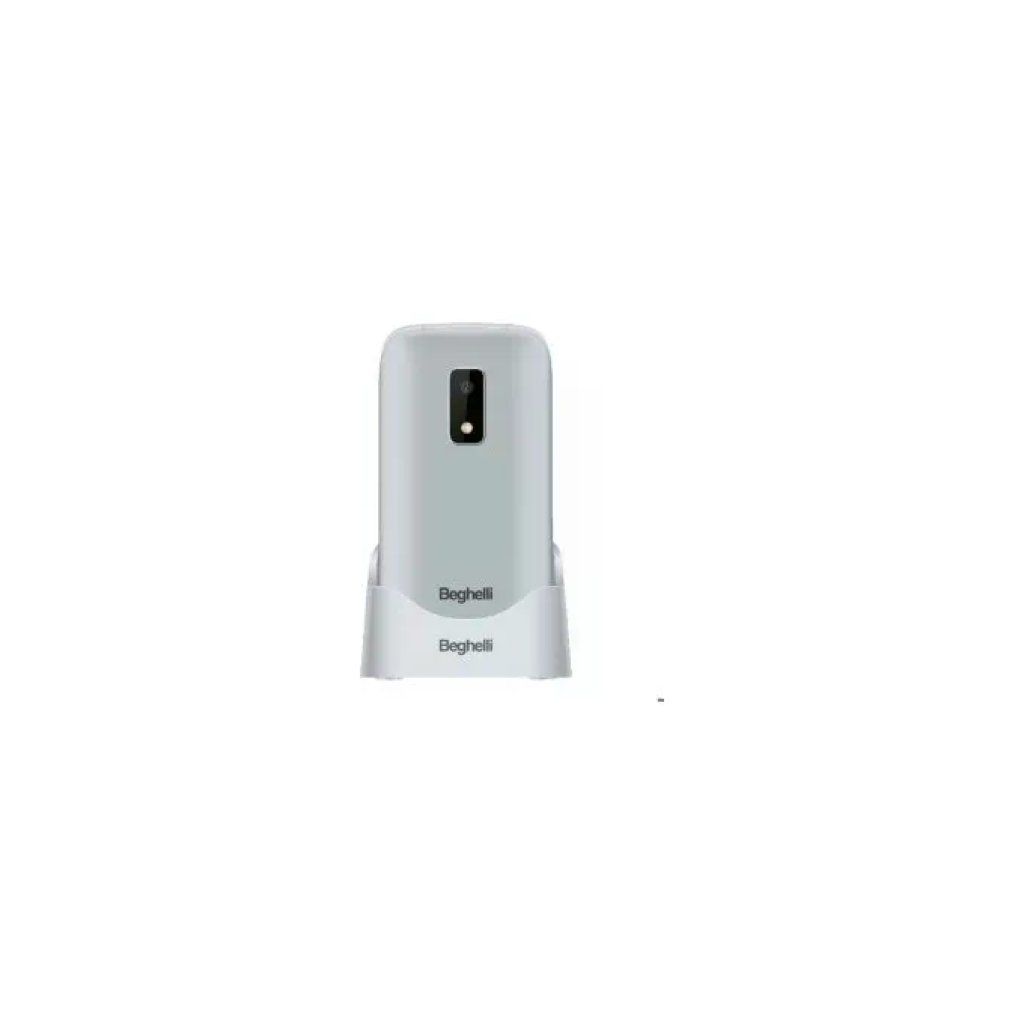Beghelli 9201N SLV30N GPS Plus Telefono Cellulare per Anziani Tasto SOS GPS Wi-Fi Dual SIM Display 2