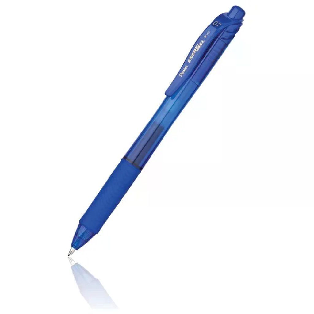 Pentel BL107-CX EnerGel X Roller Gel Punta Conica 0.7 mm a Scatto Confezione da 12 colore Blu Pentel BL107-CX EnerGel X Roller Gel Punta Conica 0.7 mm a Scatto Confezione da 12 colore Blu