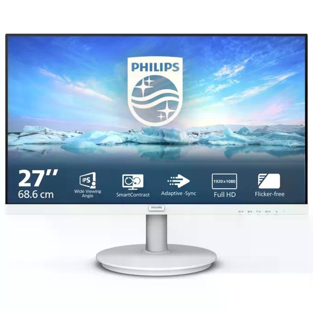 PHILIPS Monitor Philips 271V8AW 27” Full HD IPS bianco