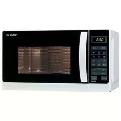 Sharp R-642WW Forno a microonde con Grill 20 L 800 W 8 Programmi Automatici Touch Control colore Bianco