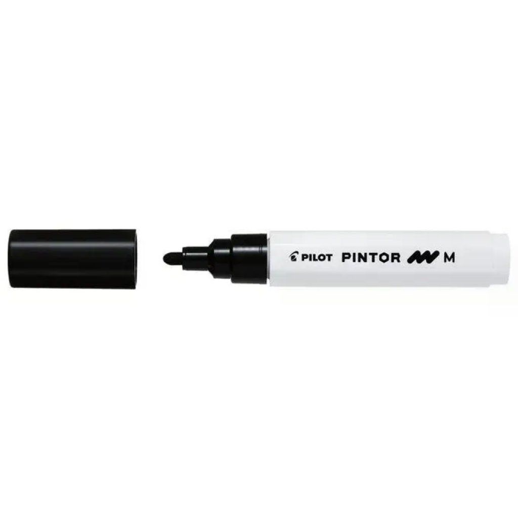 Pilot Confezione 6 Marcatore ad Acqua Pintor Sca 4,5mm Nero Pilot Confezione 6 Marcatore ad Acqua Pintor Sca 4,5mm Nero