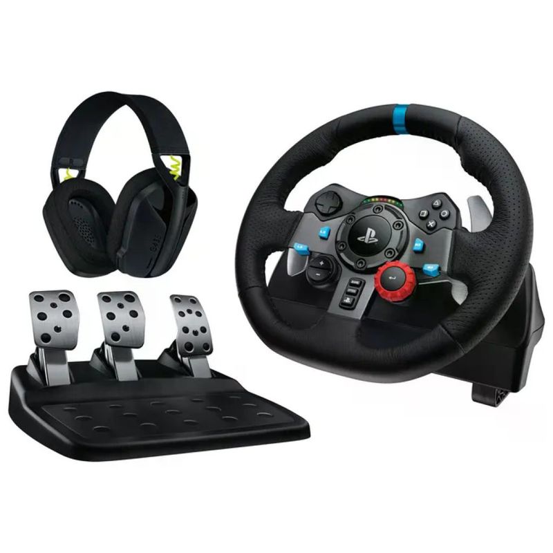 Logitech G G29 Kit Volante Pedaliera e Cuffie 900° PlayStation e PC