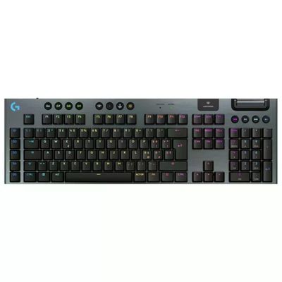 Logitech G915 X LIGHTSPEED Tastiera Gaming Meccanica Wireless RGB, Layout Italiano, Nera