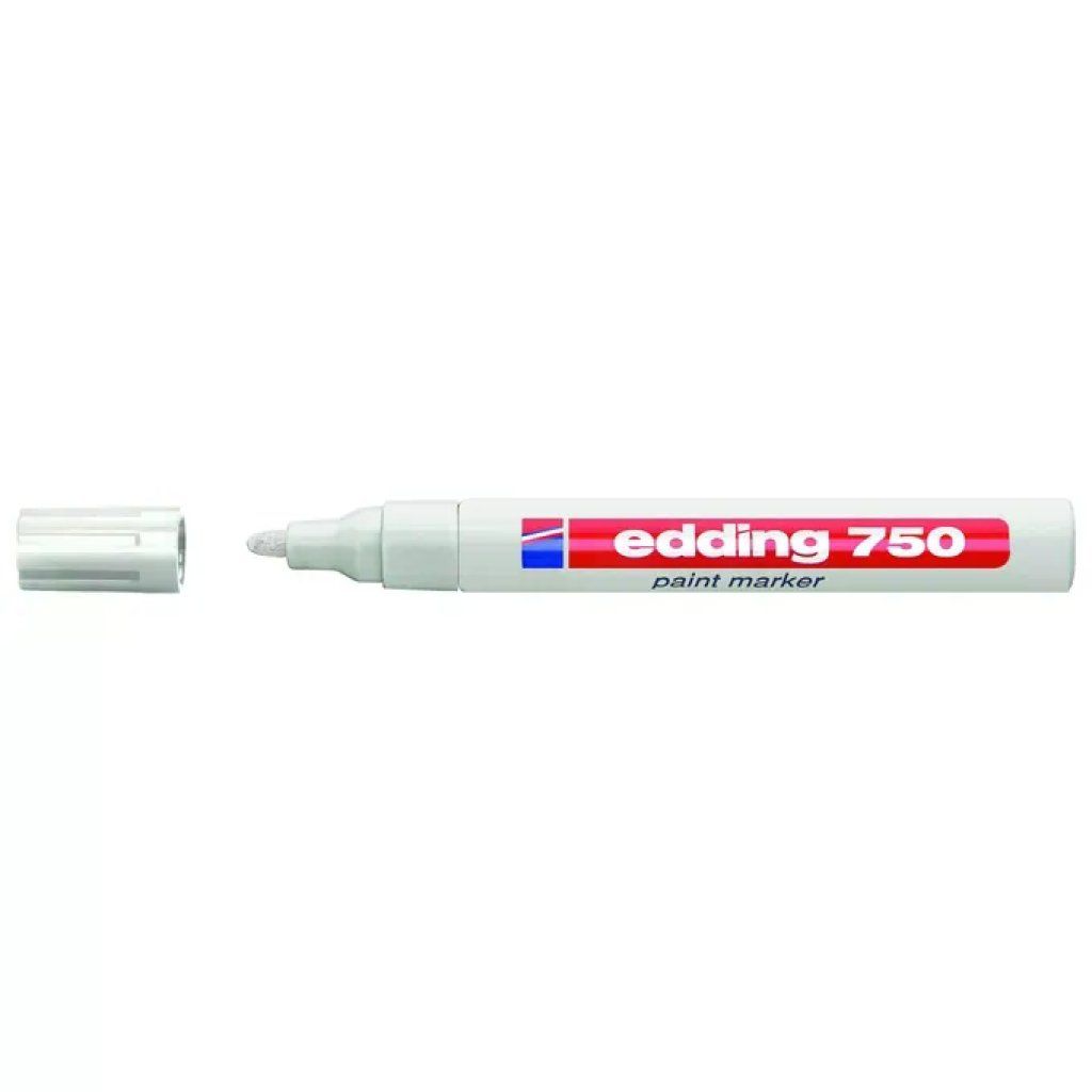 Edding E750 Marcatore Permanente a Vernice Punta Conica 2 Edding E750 Marcatore Permanente a Vernice Punta Conica 2