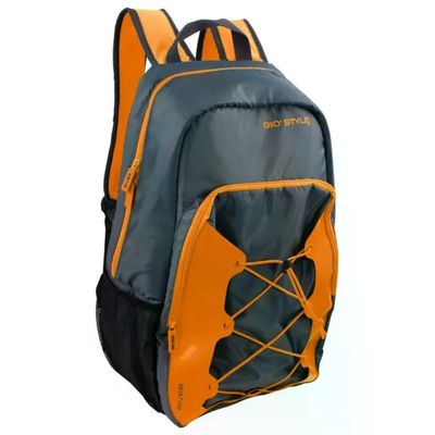 QUATTROELLE GioStyle River Large Zaino Termico 25 L – Grigio e Arancione QUATTROELLE GioStyle River Large Zaino Termico 25 L – Grigio e Arancione