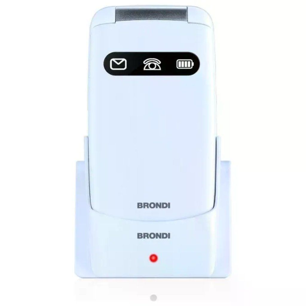 Brondi Amico Favoloso – Cellulare Senior Dual SIM Bianco Brondi Amico Favoloso – Cellulare Senior Dual SIM Bianco