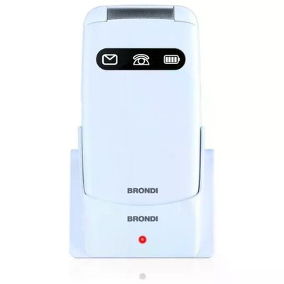 Brondi Amico Favoloso – Cellulare Senior Dual SIM Bianco Brondi Amico Favoloso – Cellulare Senior Dual SIM Bianco