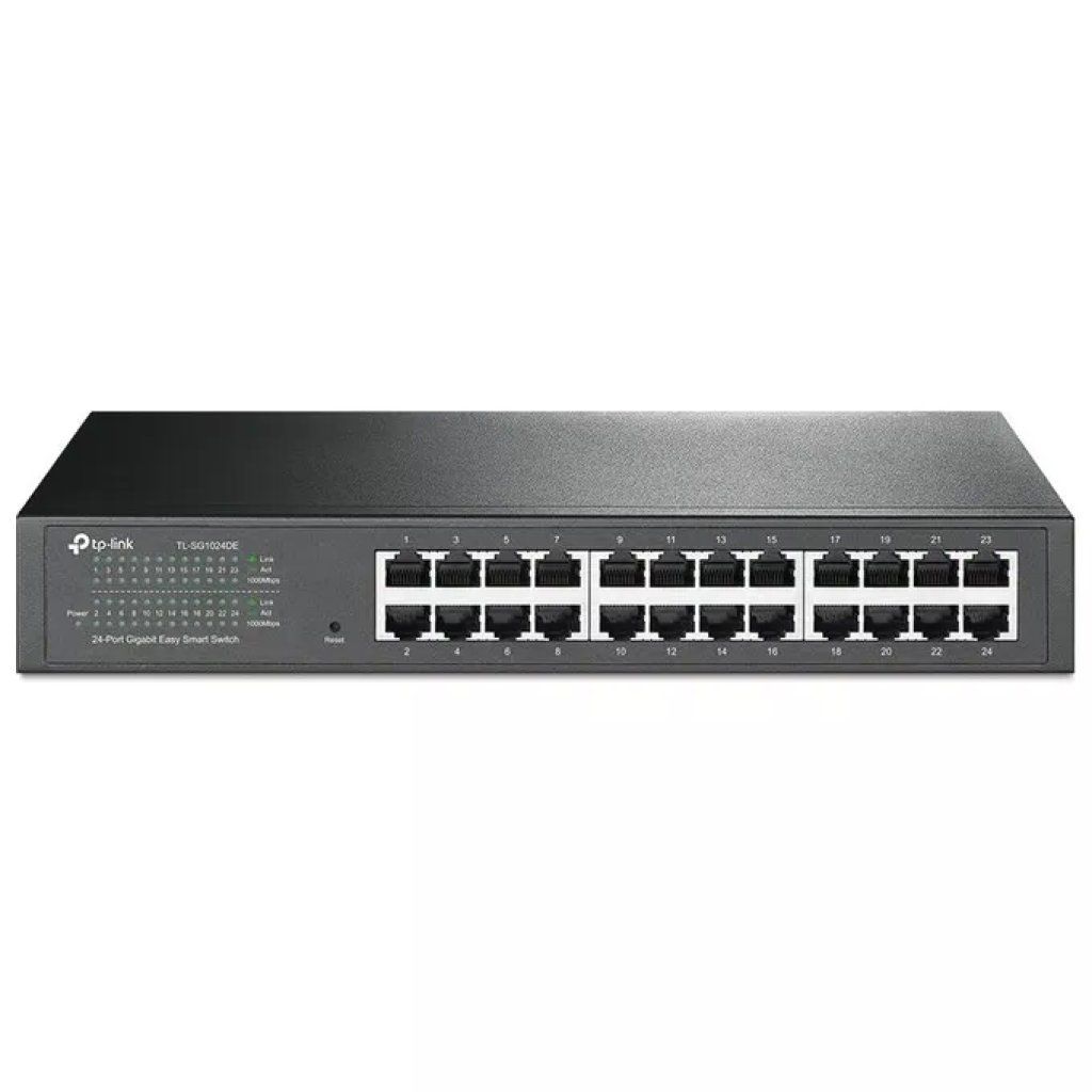 TP-Link TL-SG1024DE Switch JetStream L2 Gigabit a 24 porte, rack 1U TP-Link TL-SG1024DE Switch JetStream L2 Gigabit a 24 porte, rack 1U