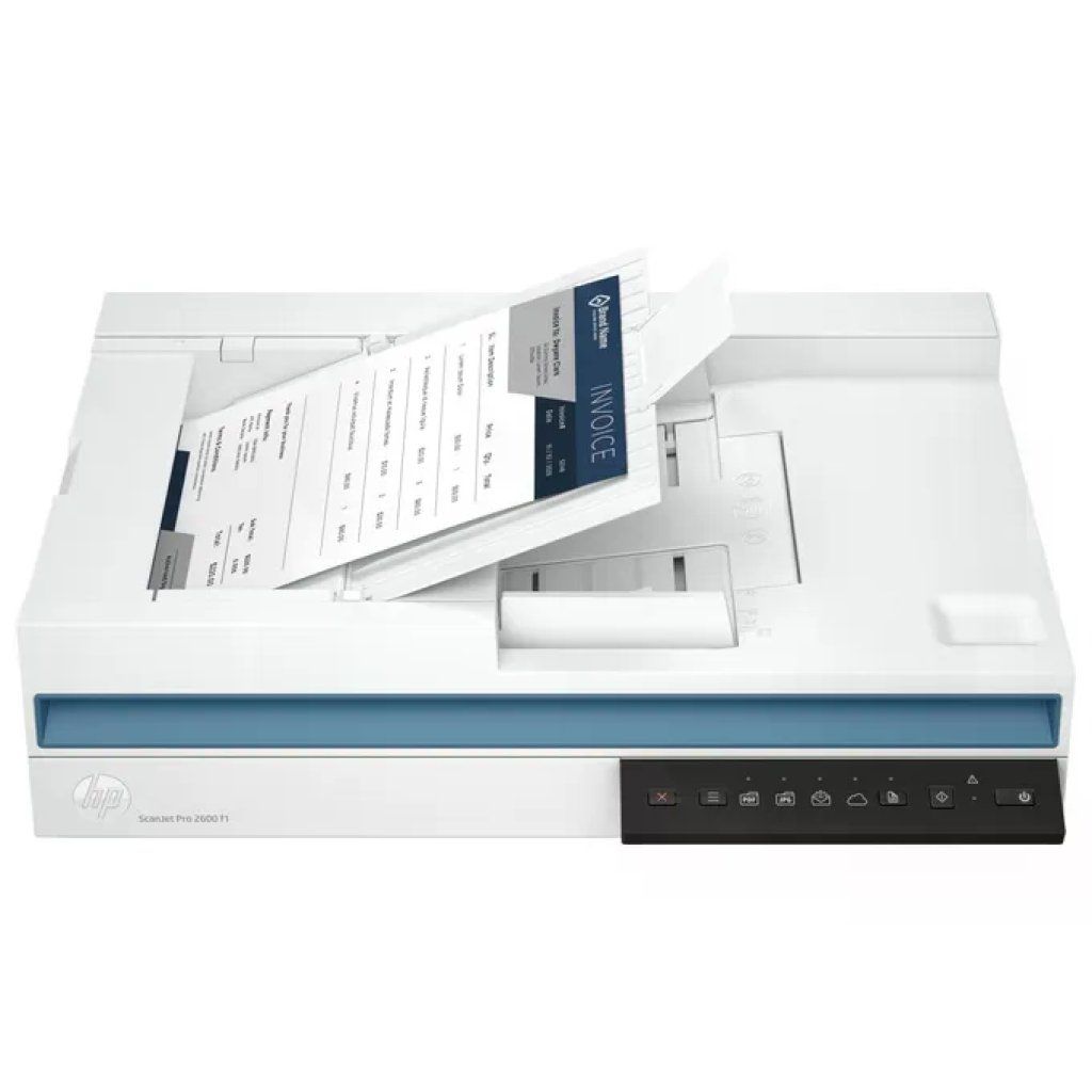 HP 20G05A ScanJet Pro 2600 f1 Scanner Piano e ADF A4 1200 dpi 25 ppm Fronte Retro ADF 60 fogli USB HP 20G05A ScanJet Pro 2600 f1 Scanner Piano e ADF A4 1200 dpi 25 ppm Fronte Retro ADF 60 fogli USB