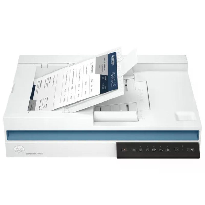 HP 20G05A ScanJet Pro 2600 f1 Scanner Piano e ADF A4 1200 dpi 25 ppm Fronte Retro ADF 60 fogli USB HP 20G05A ScanJet Pro 2600 f1 Scanner Piano e ADF A4 1200 dpi 25 ppm Fronte Retro ADF 60 fogli USB