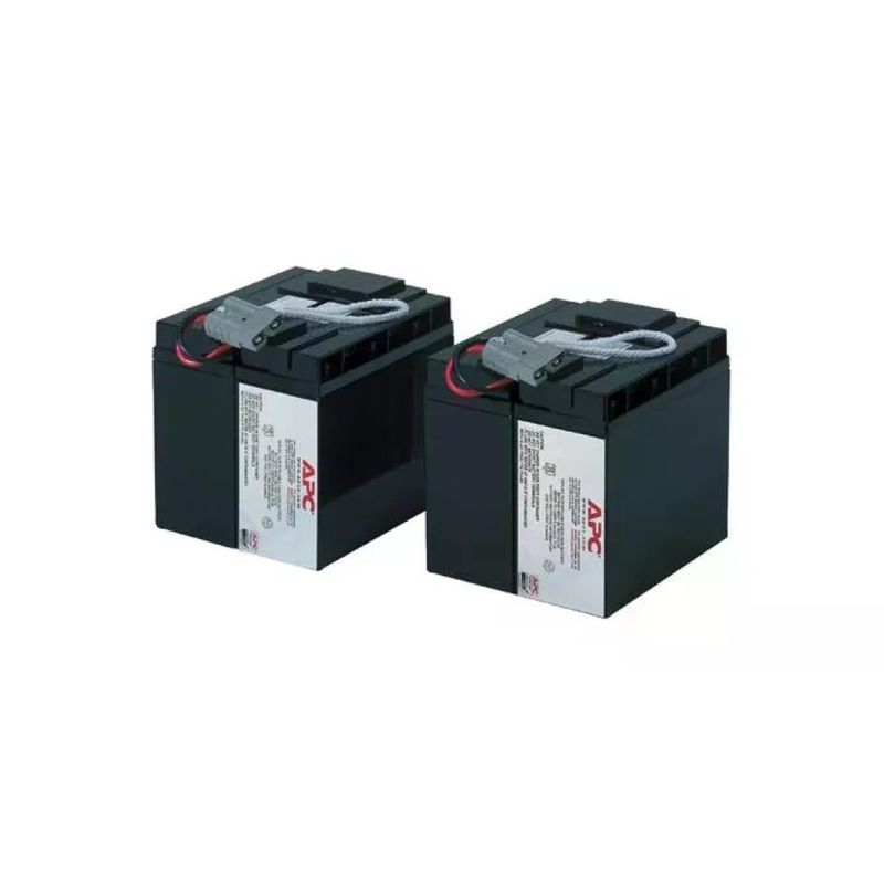 APC RBC55 Smart-UPS Cartuccia Batteria di Ricambio Piombo Acido VRLA 12V 17Ah Hot-Swap colore Nero APC RBC55 Smart-UPS Cartuccia Batteria di Ricambio Piombo Acido VRLA 12V 17Ah Hot-Swap colore Nero