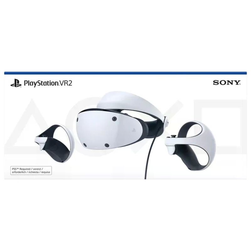 Sony 9454298 PlayStation VR2 Visore VR OLED 4K HDR 110° 120Hz PS5 Sense controller colore Nero Bianco