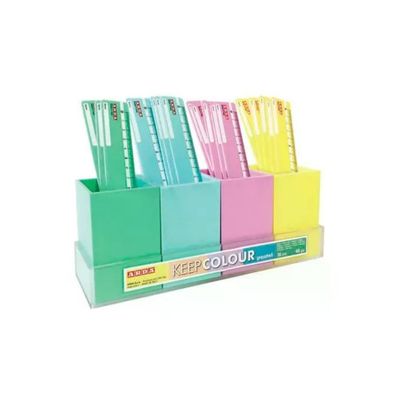 ARDA KCP17DESP Keepcolour Pastel Set di Righelli 48 pz in Plastica 16 cm colore Multicolore ARDA KCP17DESP Keepcolour Pastel Set di Righelli 48 pz in Plastica 16 cm colore Multicolore