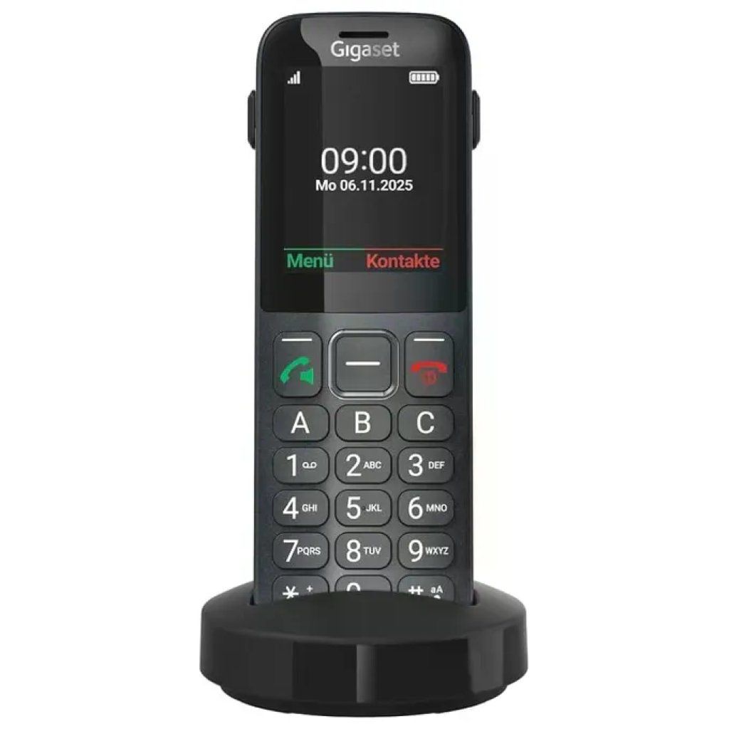 Gigaset Comfort 600 SIM Telefono 4G VoLTE Antracite