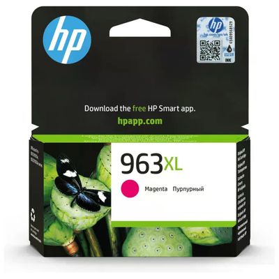 HP Cartuccia originale HP 963XL Magenta ad alta capacità – fino a 1.600 pagine HP Cartuccia originale HP 963XL Magenta ad alta capacità – fino a 1.600 pagine