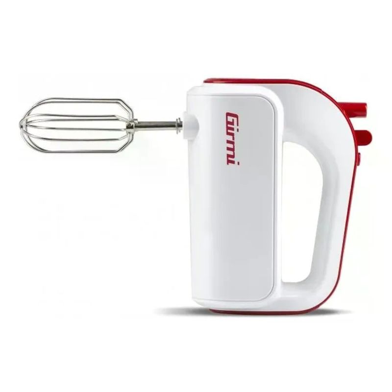 Girmi SB0201 Sbattitore Elettrico 170W 5 Velocita' Funzione Turbo Accessori Inox colore Bianco Rosso