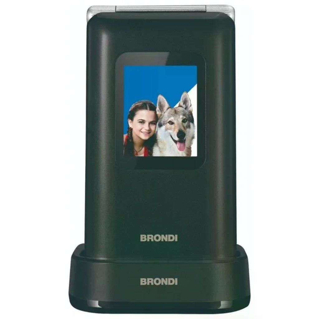 Brondi AMICO PREZIOSO Telefono Cellulare a Conchiglia Dual SIM 2G Display 1.77'' Tasto SOS Fotocamera 1 Brondi AMICO PREZIOSO Telefono Cellulare a Conchiglia Dual SIM 2G Display 1.77'' Tasto SOS Fotocamera 1