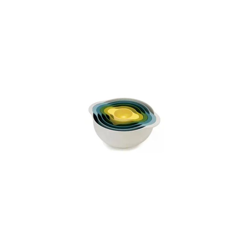 Joseph Joseph Duo Set 6 Ciotole e Scolapasta Impilabili