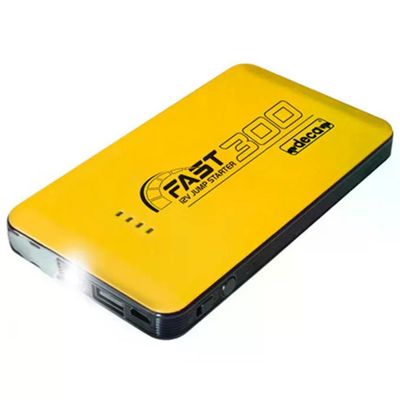 DECA FAST 300 Avviatore di Emergenza 12V con Power Bank, Torcia LED e USB 5V 2,1A
