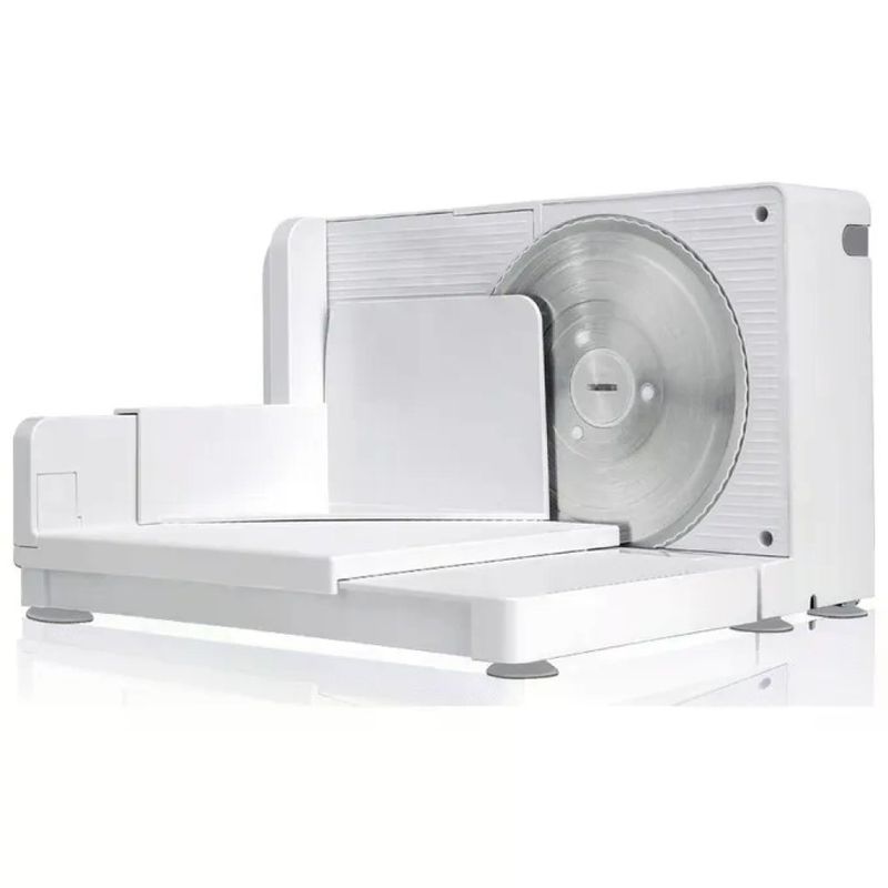 R.G.V. RGV SMARTY 170 Affettatrice Elettrica Pieghevole 120 W, Lama 17 cm, Bianca