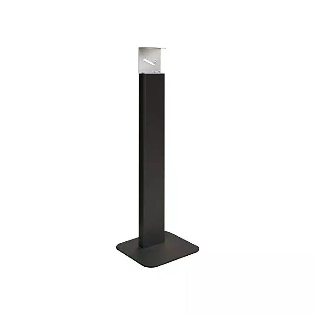 ALUBOX Posacenere da Esterno a Colonna in Ghisa
