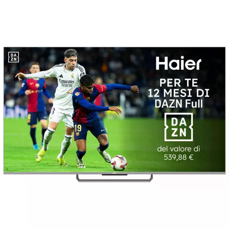 Haier Smart Tv Mini Led 55'' 4K Uhd H55M90Eux Nero