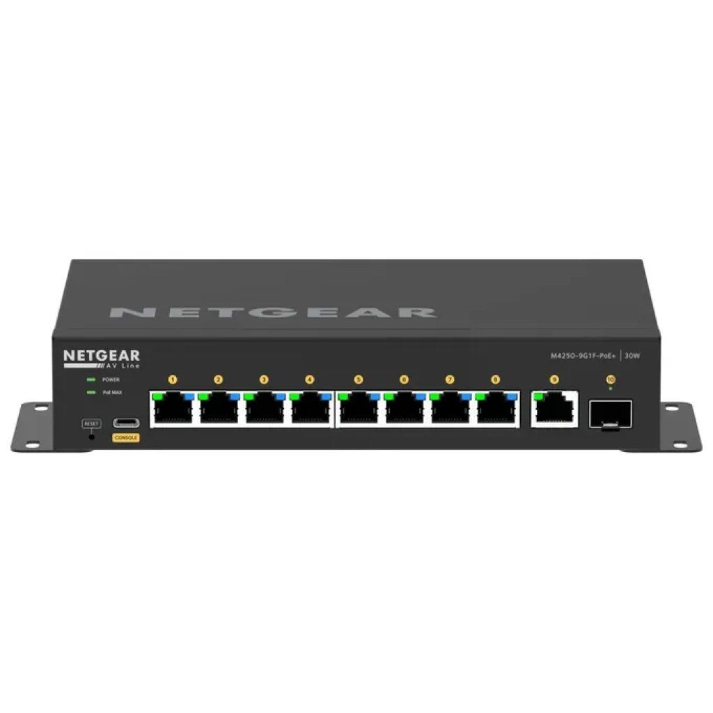 NETGEAR GSM4210PD-100EUS Switch Gestito PoE Gigabit a 8 Porte, Rack NETGEAR GSM4210PD-100EUS Switch Gestito PoE Gigabit a 8 Porte, Rack