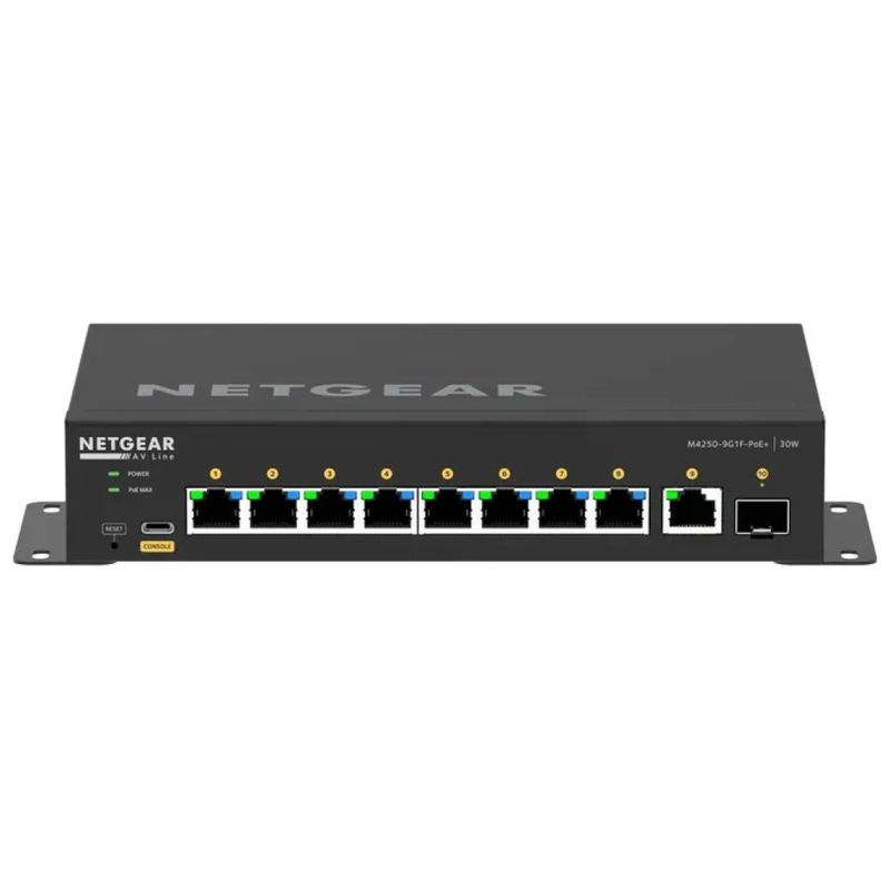 NETGEAR GSM4210PD-100EUS Switch Gestito PoE Gigabit a 8 Porte, Rack
