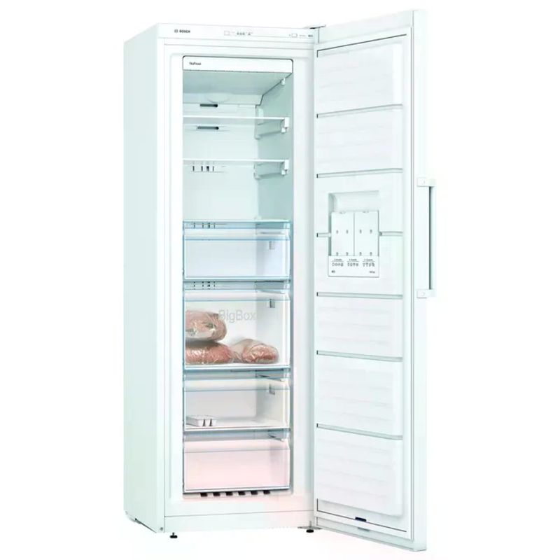 Bosch Serie 4 GSN33VWEP Congelatore Verticale No Frost 225 L, Classe E, Bianco