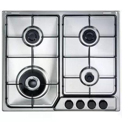 DELONGHI De’Longhi FFA 46 ASDV Family Piano Cottura a Gas 60 cm, 4 Fuochi, Inox DELONGHI De’Longhi FFA 46 ASDV Family Piano Cottura a Gas 60 cm, 4 Fuochi, Inox